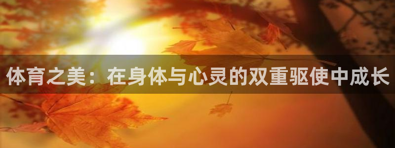 7m体育最新赛事比分：体育之美：在身体与心灵的双重驱使中成长